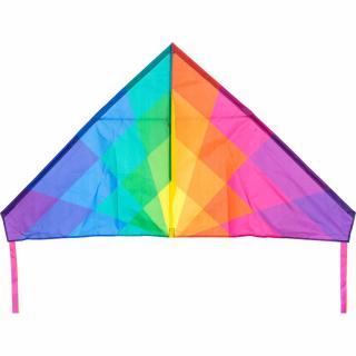 Invento drak Delta Rainbow 75x140cm (&lt;P&gt;Létající drak&amp;nbsp;Delta Rainbow&amp;nbsp;je ideální&amp;nbsp;pro děti. Drak je veselý, plný barev a&amp;nbsp;má příjemný vzhled, který vykouzlí úsměv každému dítěti.&lt;/P&gt;)