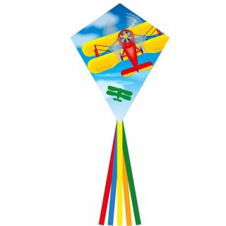 Invento drak Eddy Classic Biplane (&lt;P&gt;Létající drak pro děti Eddy Classic Biplane, rozměr 70 x 58 cm, věk 5+.&lt;/P&gt;)
