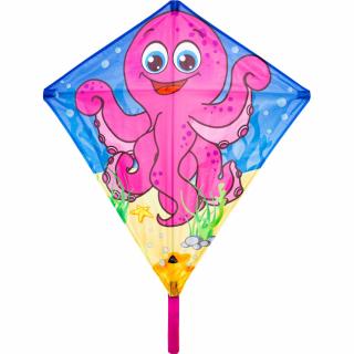 Invento drak Eddy Octopus (&lt;P&gt;Létající drak pro děti Eddy Octopus, rozměr&amp;nbsp;68 x&amp;nbsp;68 cm, věk 5+.&lt;/P&gt;)