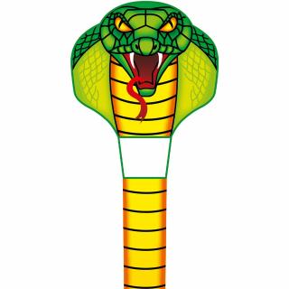 Invento drak Kite Emerald Cobra (&lt;P&gt;Létající drak pro dětiKite Emerald Cobra, rozměr 1000 x 67 cm, věk 5+.&lt;/P&gt;)