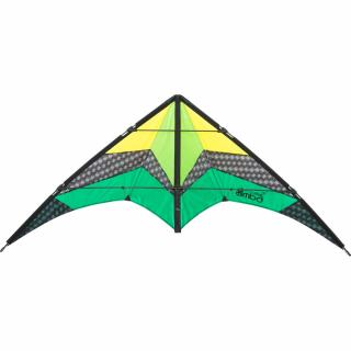Invento drak Limbo II Emerald (&lt;P&gt;Skutečně profesionální kvalitní řiditelný drak pro kaskadérské kousky Limbo II Emerald 67 x 155 cm, rám z uhlíkových vláken, materiál Ripstop-Polyester.&lt;BR&gt;&lt;/P&gt;)