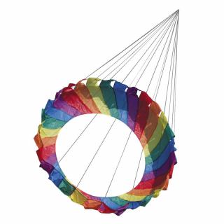 Invento duhový kruh pro draky o průměru 1 metr (&lt;P&gt;Invento duhový kruh pro draky o průměru 1 metr, otáčí se ve větru.&lt;/P&gt;)
