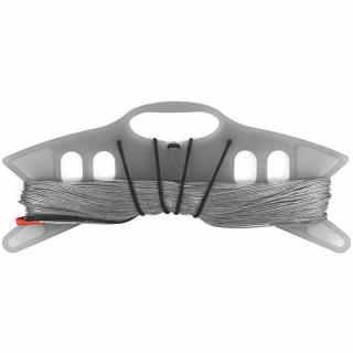 Invento navíječ Liros Dyneema 120 kPa, 2 x 30 m pro sportovní řiditelné draky (&lt;P&gt;Řídící sada z bílých hi-tech šňůr od Liros Dyneema, 120 kPa, 2x30metrů, barva šedá.&lt;/P&gt;)