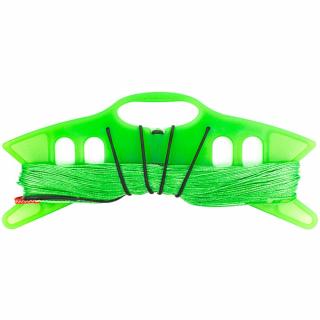 Invento navíječ Liros Dyneema 160 kPa, 2 x 35 m pro sportovní řiditelné draky (&lt;P&gt;Řídící sada z bílých hi-tech šňůr od Liros Dyneema 160 kPa, 2x35m, barva zelená.&lt;/P&gt;)