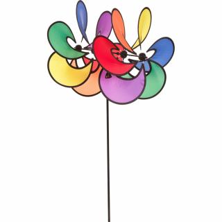 Invento větrník Duet Paradise Flower (Větrník&amp;nbsp;Duet Paradise Flower je jako&amp;nbsp;duhová květina&amp;nbsp;- jak vítr sílí, barvy se mísí a vytvářejí fascinující efekty.&lt;BR&gt;)