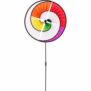 Invento větrník Magic Wheel Vortex 50 cm (Větrník Magic Wheel Vortex je jako&amp;nbsp;kouzelná duha - jak vítr sílí, barvy se mísí a vytvářejí fascinující efekty. Magic Wheel Vortex bude ozdobou vaší zahrady, terasy nebo balkónu. Průměr 50 cm!&lt;BR&gt;)