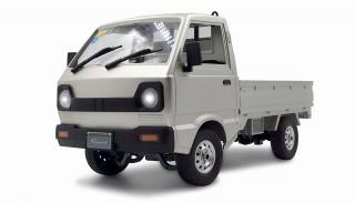 KEI TRUCK 1:10, plně proporcionální asijský mini transporter, 2 rychlosti, 2WD, LED, RTR (&lt;P&gt;KEI TRUCK 1:10, plně proporcionální asijský mini transporter, 2 rychlosti přepínatelné z vysílače, 2WD, LED osvětlení, metalické lakování simuluje kov, RTR 