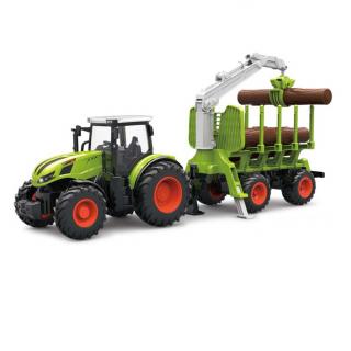 Korody RC Traktor 2,4 Ghz s vozíkem na dřevo, světla, zvuk 1:24 (&lt;P&gt;Korody&amp;nbsp;RC&amp;nbsp;Traktor s&amp;nbsp;rukou a&amp;nbsp;přepravníkem na dřevo 2,4 Ghz s&amp;nbsp; světla, zvuk 1:24 RTR - kompletní sada.&lt;/P&gt;&lt;P&gt;&amp;nbsp;&lt;/P&