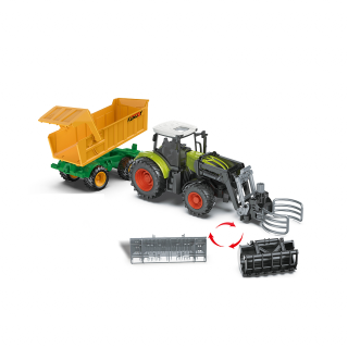 Korody RC Traktor s vozíkem a XL příslušenstvím 1:24, světla, zvuk (&lt;P&gt;Korody&amp;nbsp;RC Traktor&amp;nbsp;s vozíkem a&amp;nbsp;XL příslušenstvím, světla, zvuk, 1:24, RTR - kompletní&amp;nbsp;sada.&lt;/P&gt;)