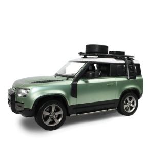 Land Rover Defender 90, 1:12, 4WD, 2,4 GHz, LED, 100% RTR, světle zelená metalíza (Licencovaný Land Roveru Defender 90, 1:12,&amp;nbsp;4WD, LED světla,&amp;nbsp;2,4 GHz,&amp;nbsp;kvalitní robustní zpracování, 100% RTR, světle zelená metalíza)