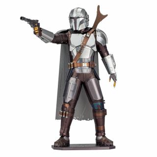 Metal Eart Luxusní ocelová stavebnice Star Wars Mandalorian - The Mandalorian (&lt;P&gt;Luxusní 3D ocelová stavebnice Prémiová řada STAR WARS Mandalorian - The Mandalorian&amp;nbsp; ICX146.&lt;/P&gt;)