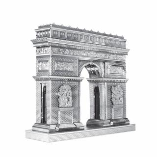 Metal Earth Luxusní ocelová stavebnice Arc de Triomphe (&lt;P&gt;Luxusní 3D ocelová stavebnice&amp;nbsp;Arc de Triomphe ICX005. 2&amp;nbsp;kovové destičky&amp;nbsp;&amp;nbsp;(10 x&amp;nbsp;20 cm), počet dílů: 41.&lt;BR&gt;&lt;/P&gt;)