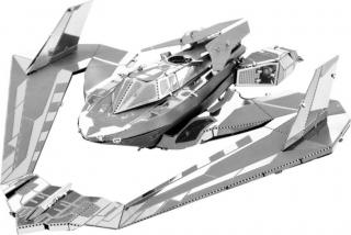 Metal Earth Luxusní ocelová stavebnice Batman vs Superman Batwing (&lt;P&gt;Luxusní 3D ocelová stavebnice Batman vs Superman Batwing.&amp;nbsp;2 kovové destičky (11 x&amp;nbsp;11 cm), počet dílů: 32.&lt;BR&gt;&lt;/P&gt;)