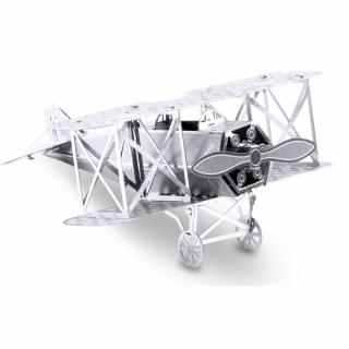 Metal Earth Luxusní ocelová stavebnice Fokker D-VII (&lt;P&gt;Luxusní 3D ocelová stavebnice&amp;nbsp;Fokker D-VII&amp;nbsp;MMS005.&amp;nbsp;1 kovová destička (11 x&amp;nbsp;11 cm), počet dílů: 13.&lt;BR&gt;&lt;/P&gt;)