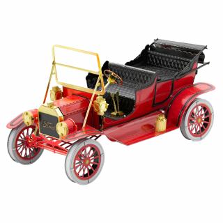 Metal Earth Luxusní ocelová stavebnice Ford - 1908 Model T - červený (&lt;P&gt;Luxusní 3D ocelová stavebnice &lt;SPAN style=´FONT-SIZE: 18px; FONT-FAMILY: FranklinGothicLTCom-BkCn,  Source Sans Pro ,  Helvetica Neue , Helvetica, Arial, sans-serif; WHITE-S
