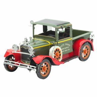 Metal Earth Luxusní ocelová stavebnice Ford – 1931 Ford Model A (&lt;P&gt;Luxusní 3D ocelová stavebnice  Ford – 1931 Ford Model A. 2&amp;nbsp;kovové destičky&amp;nbsp;&amp;nbsp;(11 x&amp;nbsp;11 cm), počet dílů: 81.&lt;BR&gt;&lt;/P&gt;)