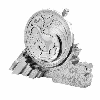 Metal Earth Luxusní ocelová stavebnice Game of Thrones - Targaryen Sigil (&lt;P&gt;Luxusní 3D ocelová stavebnice Prémiová řada Game of Thrones - Targaryen Sigil&amp;nbsp;&amp;nbsp; ICX120.&lt;/P&gt;)