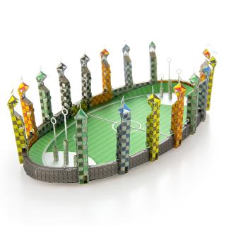 Metal Earth Luxusní ocelová stavebnice Harry Potter - Famfrpálové hřiště (&lt;P&gt;Luxusní 3D ocelová stavebnice Prémiová série Harry Potter - Famfrpálové hřiště.&amp;nbsp;3&amp;nbsp;kovové destičky ICONX&amp;nbsp;(11 x&amp;nbsp;11 cm), počet dílů: 83.&lt