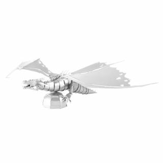 Metal Earth Luxusní ocelová stavebnice Harry Potter - Gringottův drak (&lt;P&gt;Luxusní 3D&amp;nbsp;ocelová stavebnice Prémiová série Harry Potter - Gringottův drak. 2&amp;nbsp;kovové destičky ICONX&amp;nbsp;(11 x&amp;nbsp;11 cm), počet dílů: 23.&lt;BR&gt