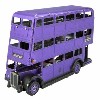 Metal Earth Luxusní ocelová stavebnice Harry Potter - Knight Bus (&lt;P&gt;Luxusní 3D ocelová stavebnice Harry Potter - Knight Bus. 3&amp;nbsp;kovové destičky ICONX&amp;nbsp;(11 x&amp;nbsp;11 cm), počet dílů: 89.&lt;BR&gt;&lt;/P&gt;)