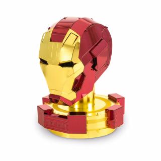 Metal Earth Luxusní ocelová stavebnice Helma Marvel Avenger Iron Man (&lt;P&gt;Luxusní 3D&amp;nbsp;ocelová stavebnice  Helma Marvel Avenger Iron Man MMS324&amp;nbsp;.&amp;nbsp;2 barevné kovové destičky (11 x&amp;nbsp;11 cm), počet dílů: 21.&lt;/P&gt;)