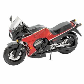 Metal Earth Luxusní ocelová stavebnice Kawasaki GPZ900R (&lt;P&gt;Luxusní 3D ocelová stavebnice Prémiová řada Kawasaki GPZ900R ICX145. 2&amp;nbsp;kovových destiček ICONX&amp;nbsp;(10 x 20 cm), počet dílů: 116.&lt;BR&gt;&lt;/P&gt;)