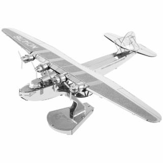 Metal Earth Luxusní ocelová stavebnice Pan Am China Clipper Box Ve (&lt;P&gt;Luxusní 3D ocelová stavebnice Pan Am China Clipper Box Ve. 2&amp;nbsp;kovové destičky&amp;nbsp;&amp;nbsp;(11 x&amp;nbsp;11 cm), počet dílů: 57.&lt;BR&gt;&lt;/P&gt;)