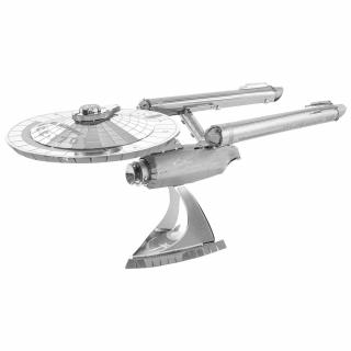 Metal Earth Luxusní ocelová stavebnice Star Trek NCC-1701 (&lt;P&gt;Luxusní 3D&amp;nbsp;ocelová stavebnice Star Trek NCC-1701.&amp;nbsp;2&amp;nbsp;kovové destičky&amp;nbsp;(11 x&amp;nbsp;11 cm), počet dílů: 24.&lt;/P&gt;)