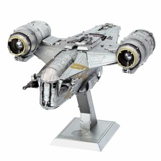 Metal Earth Luxusní ocelová stavebnice Star Wars Mandalorian - Razor Crest (&lt;P&gt;Luxusní 3D ocelová stavebnice Prémiová řada STAR WARS Mandalorian - Razer Crest&amp;nbsp; ICX217&lt;/P&gt;)