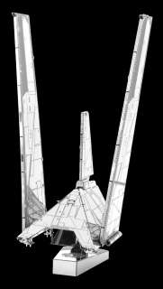 Metal Earth Luxusní ocelová stavebnice Star Wars Rouge One Krennic´s Imp.Shuttle (lt;P&gt;Luxusní 3D ocelová stavebnice Star Wars Rouge One U-Wing Fighter. 2&amp;nbsp;kovové destičky&amp;nbsp;(11 x&amp;nbsp;11 cm), počet dílů: 30.&lt;BR&gt;&lt;/P&gt;)