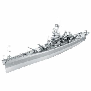 Metal Earth Luxusní ocelová stavebnice USS Missouri (&lt;P&gt;Luxusní 3D ocelová stavebnice Prémiová řada UUS Missouri ICX11.&lt;/P&gt;)