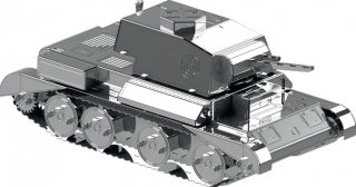 Metal Time Luxusní ocelová stavebnice tank Cruiser Mk III (&lt;P&gt;Luxusní 3D ocelová stavebnice tank&amp;nbsp;Cruiser Mk III -&amp;nbsp;55 dílů. &lt;/P&gt;)
