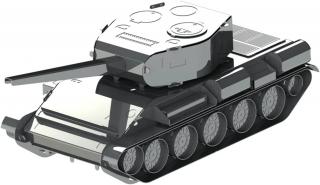 Metal Time Luxusní ocelová stavebnice tank T-44 (&lt;P&gt;Luxusní 3D ocelová stavebnice&amp;nbsp;T-44 -&amp;nbsp;59 dílů. &lt;/P&gt;)