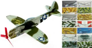 Miniprop házedlo z druhé světové války (&lt;p&gt;&lt;span style= font-size: 14pt; font-family: verdana,geneva; &gt;Házecí letadlo/házedlo z druhé světové války 15 cm z téměř nezničitelného Depronu. Cena: 29,- Kč.&lt;br /&gt;&lt;/span&gt;&lt;/p&gt;)