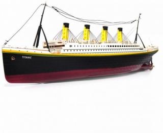 NQD RC loď  Titanic 1:325 2,4GHz (&lt;P&gt;Detailně propracovaný RC model Titanicu 1:325, 2,4 GHz, délka 80cm, osvětlení.&lt;/P&gt;)