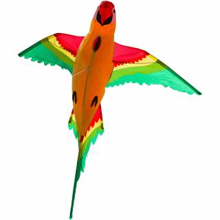 Papoušek 3D drak 118x110 cm (Létající drak Papoušek 3D 118x110 cm)