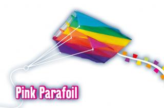 PINK PARAFOIL 60x51 (&lt;P&gt;&lt;SPAN style= FONT-SIZE: 14pt; FONT-FAMILY: verdana,geneva &gt;Létající drak pro děti PINK PARAFOIL 60x51 cm &lt;/SPAN&gt;&lt;/P&gt;)