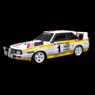 Rally Legends Audi Quattro Sport 1985 1:10 RTR sada (&lt;P&gt;Rally Legends Audi Quattro Sport, vítěz Rally San Remo 1985 ze série Rally Legends s úžasnými detaily a perfektně vyladěným podvozkem ve verzi RTR s akumulátorem a nabíječem.&lt;/P&gt;)