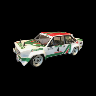 Rally Legends Fiat 131 Abarth Alitalia 4WD 1:10 RTR sada (&lt;P&gt;Fiat 131 Abarath ALITALIA RTR, 1:10, 4WD, 2.4 GHZ&lt;/P&gt;)