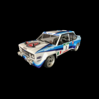 Rally Legends Fiat 131 Abarth rally WRC 1:10 RTR sada (&lt;P&gt;Fiat 131 Abarath Rally WRC RTR, 1:10, 4WD, 2.4 GHZ&lt;/P&gt;)