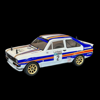 Rally Legends Ford Escort RS 2.0 Rally 1981 1:10 RTR (Rally Legends&amp;nbsp;Ford Escort RS 2.0 Rally 1981 4WD 1:10, 2.4 GHz, licencováno, plně proporcionální,&amp;nbsp;&amp;nbsp;voděodolná elektronika, 17 kuličkových ložisek, RTR sada.)