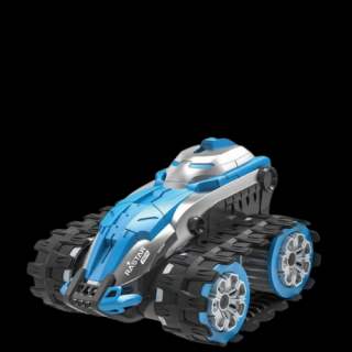 Rastar RC autíčko Stunt 1:24 (&lt;P&gt;RC autíčko obojživelník, ovladač 2,4 GHz, možnost několik módů - standadní, drifting, drifting up, barva modrá.&lt;/P&gt;)