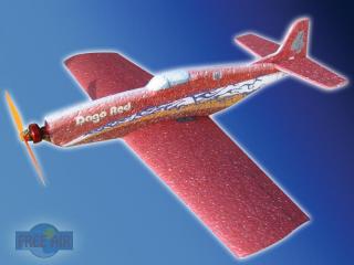 RC model micro Dago red