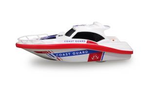 RE.EL Toys člun Coast Guard s elektropohonem (&lt;P&gt;Krásný&amp;nbsp;sportovní člun Coast Guard s elektrickým pohonem a nastavitelným směrem pro nejmenší&lt;/P&gt;)