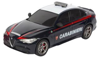 RE.EL Toys RC auto Alfa Romeo Giulia Quadrifoglio  Carabinieri 1:18,  2,4 GHz (RE.EL Toys Alfa Romeo GIULIA Carabinieri Sc.1/18 - RC 2.4GHz)
