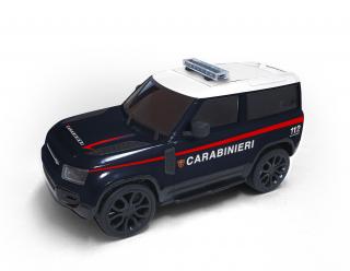 RE.EL Toys RC auto Land Rover Defender Carabinieri 1:24 2,4GHz RTR (RE.EL Toys RC auto Land Rover Defender Carabinieri 1:24 2,4GHz RTR LED osvětlení)