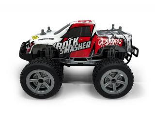 RE.EL Toys RC Big Wheels Rock Smasher 1:18 (RE.EL Toys&amp;nbsp;RC monster Rock Smasher pick up RC 1:18 s velkými pneumatikami a nárazníky.)