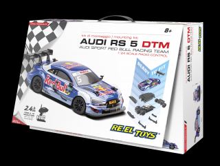 RE.EL Toys stavebnice Audi RS5 Red Bull Racing 1:24 (RE.EL Toys montážní sada AUDI RS5 RED BULL RACING)