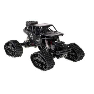s-Idee RC auto Strong Climbing Car METAL s koly i pásy 1:16 černá (Strong Climbing Car METAL 4WD, 1:16,&amp;nbsp;2.4 GHz,&amp;nbsp;kola a&amp;nbsp;pásy, RTR, kovová odolná karoserie, černý)
