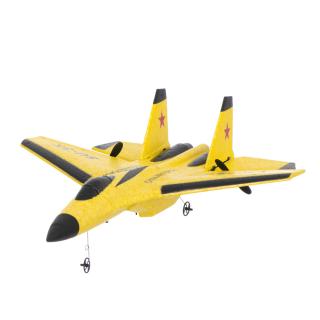 s-Idee RC letadlo Suchoj SU-35 žlutá (Maketové letadlo SUCHOJ SU-35, 2,4 GHz, 2 kanály, vyrobeno z EPP, vynikající letové vlastnosti, vhodné&amp;nbsp;pro začítečníky, RTF, barva žlutá.)